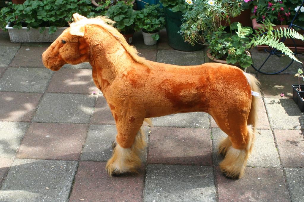 Zeer mooie grote oud Speelgoed paard, Ophalen of Verzenden