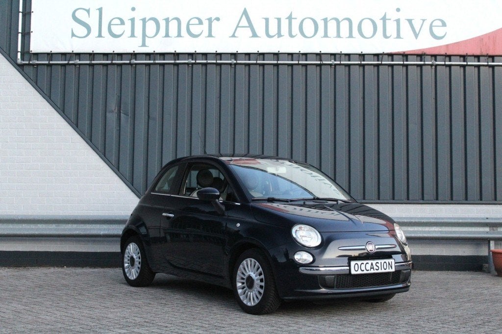 Fiat 500 1.2 Lounge, NAVI, Panorama dak!!, Gebruikt, 1242 cc, 4 cilinders, 840 kg