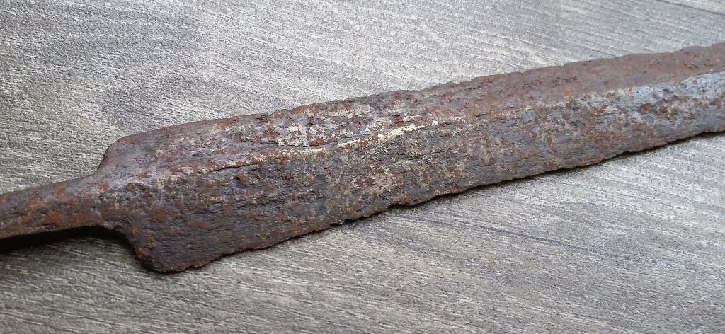15 de eeuw Bodemvondst Gotische Nierdolk Klotendolk Dolk, Ophalen of Verzenden