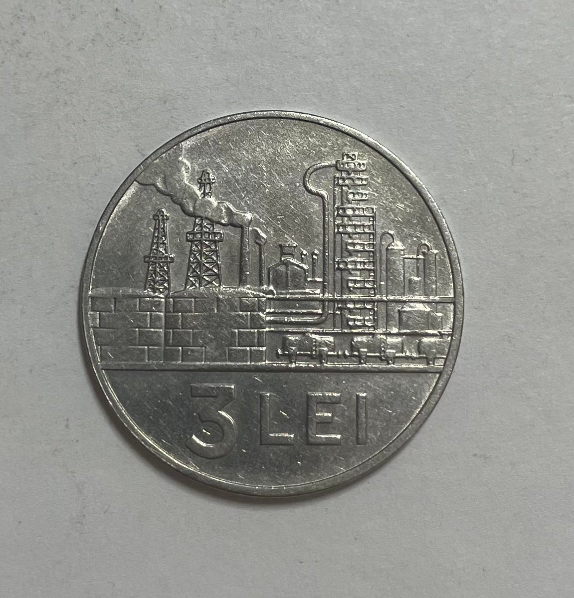 3 lei Roemenië 1966, Ophalen of Verzenden