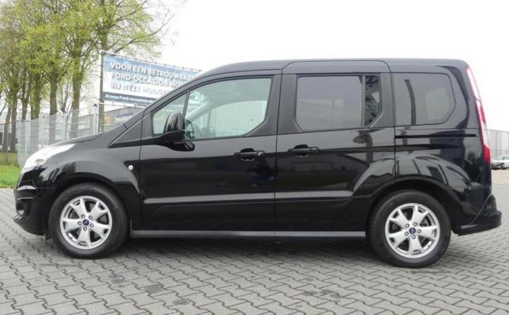 Ford Tourneo Connect 1.0 73KW 2018 Zwart, Voorwielaandrijving, Zwart, 1200 kg, Handgeschakeld