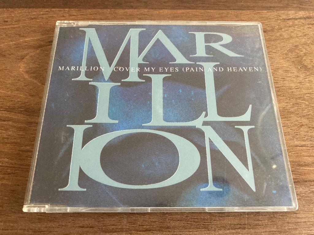 Cd Single Marillion Cover My Eyes (Pain And Heaven) Variant1, Gebruikt, Maxi-single, Ophalen of Verzenden, 1 single
