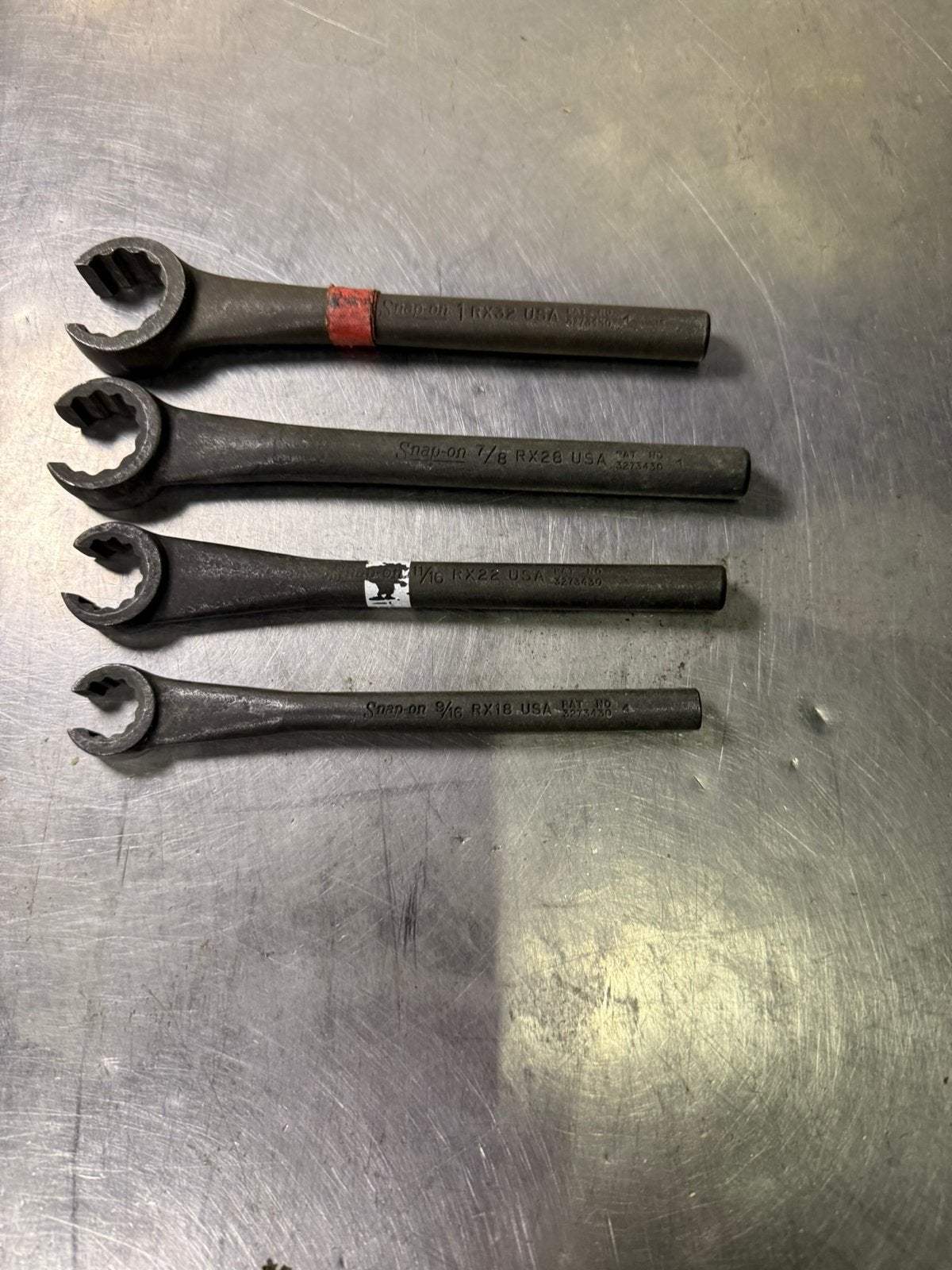 Snap on open ringsleutels set inch maten, Ophalen of Verzenden, Zo goed als nieuw