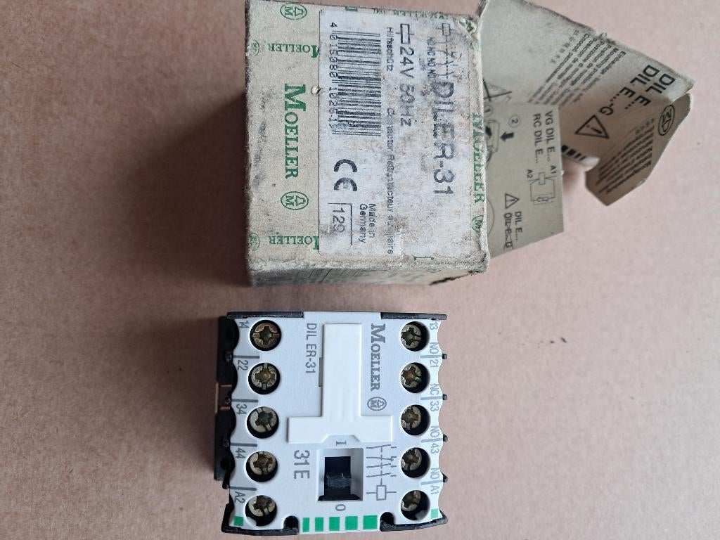 Eaton DILER-31 Mini-Hulpcontactor (3NO/1NC), Ophalen of Verzenden, Overige typen