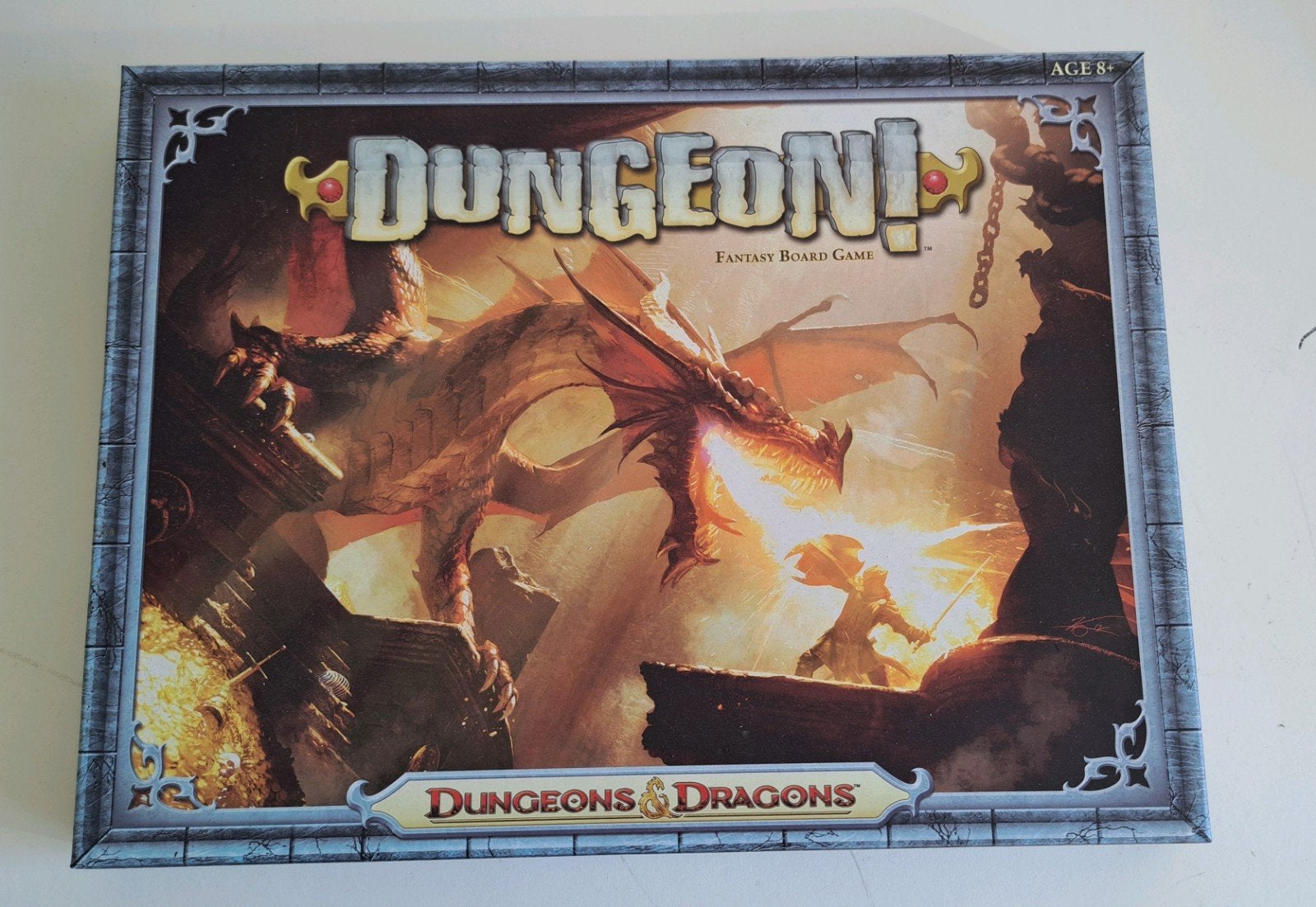 Dungeons & Dragons: Dungeon! Fantasy Bordspel, Info@wizards.com, Wizards of the Coast, Ophalen of Verzenden, Zo goed als nieuw