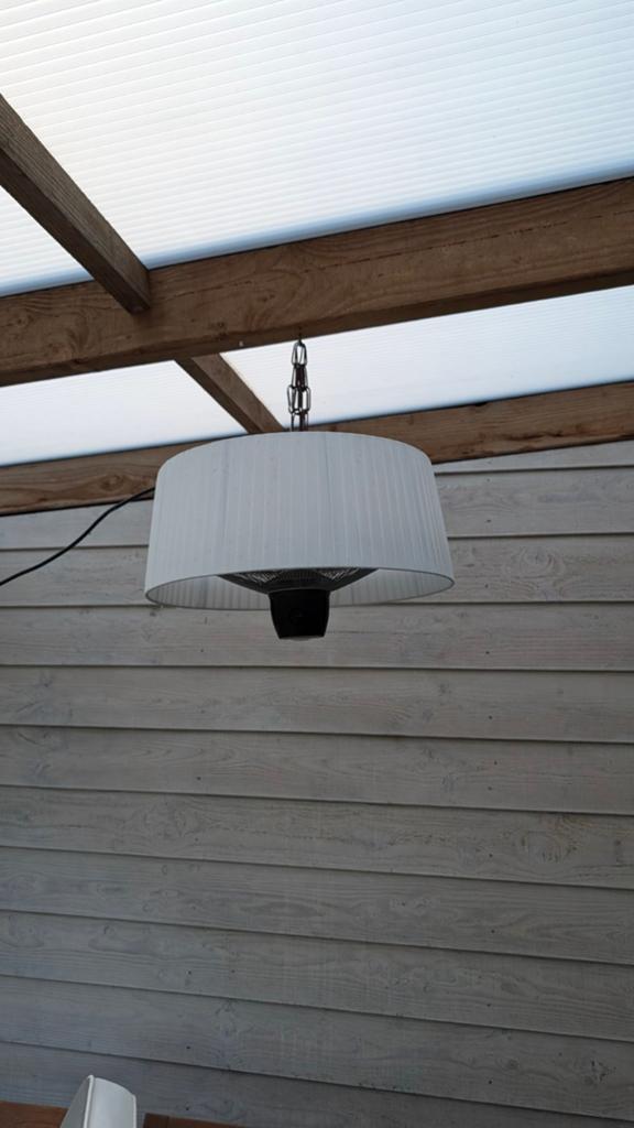 Sunred Heater Artix Hanging White 1500 Terrasverwarmer, Tuin en Terras, Terrasverwarmers, Ophalen
