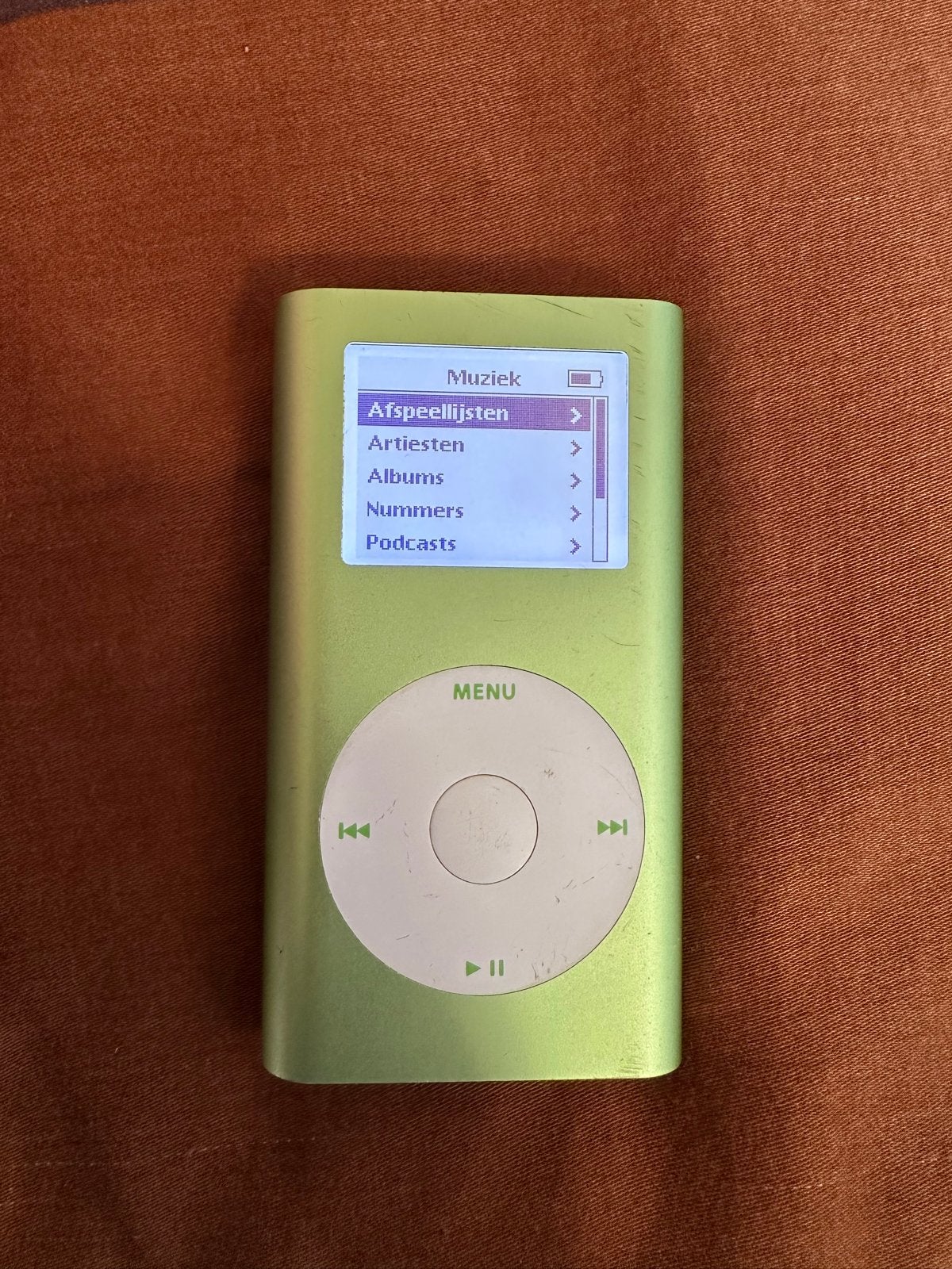 iPod Nano 4GB - Groen, Audio, Tv en Foto, Gebruikt, Ophalen of Verzenden, Nano, 2 tot 10 GB