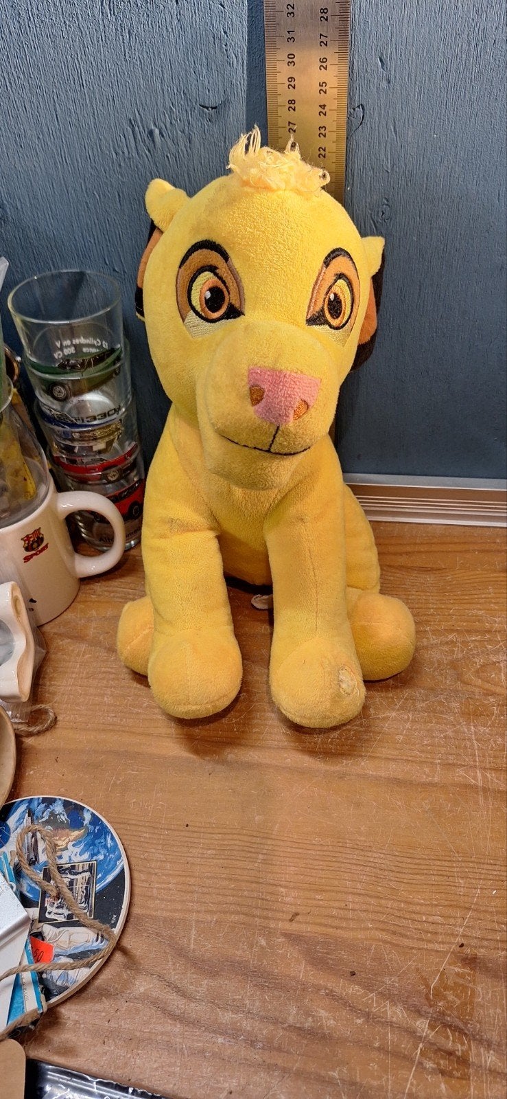 Simba lion king knuffel  Disney (4925), Knuffel, Gebruikt, ., Sambro