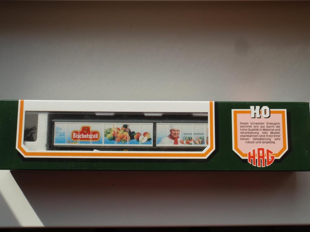 HAG SBB Habils schuifwandwagon van MIGROS, Hobby en Vrije tijd, Modeltreinen | H0, Overige merken, Gelijkstroom, Ophalen of Verzenden