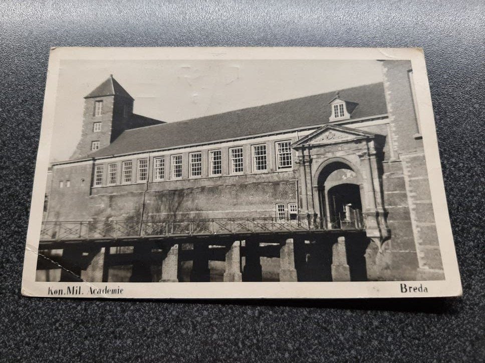 Ansicht  /  Koninklijke Militaire Academie  - Breda  1955, Ophalen of Verzenden, Landmacht, Nederland, Foto of Poster