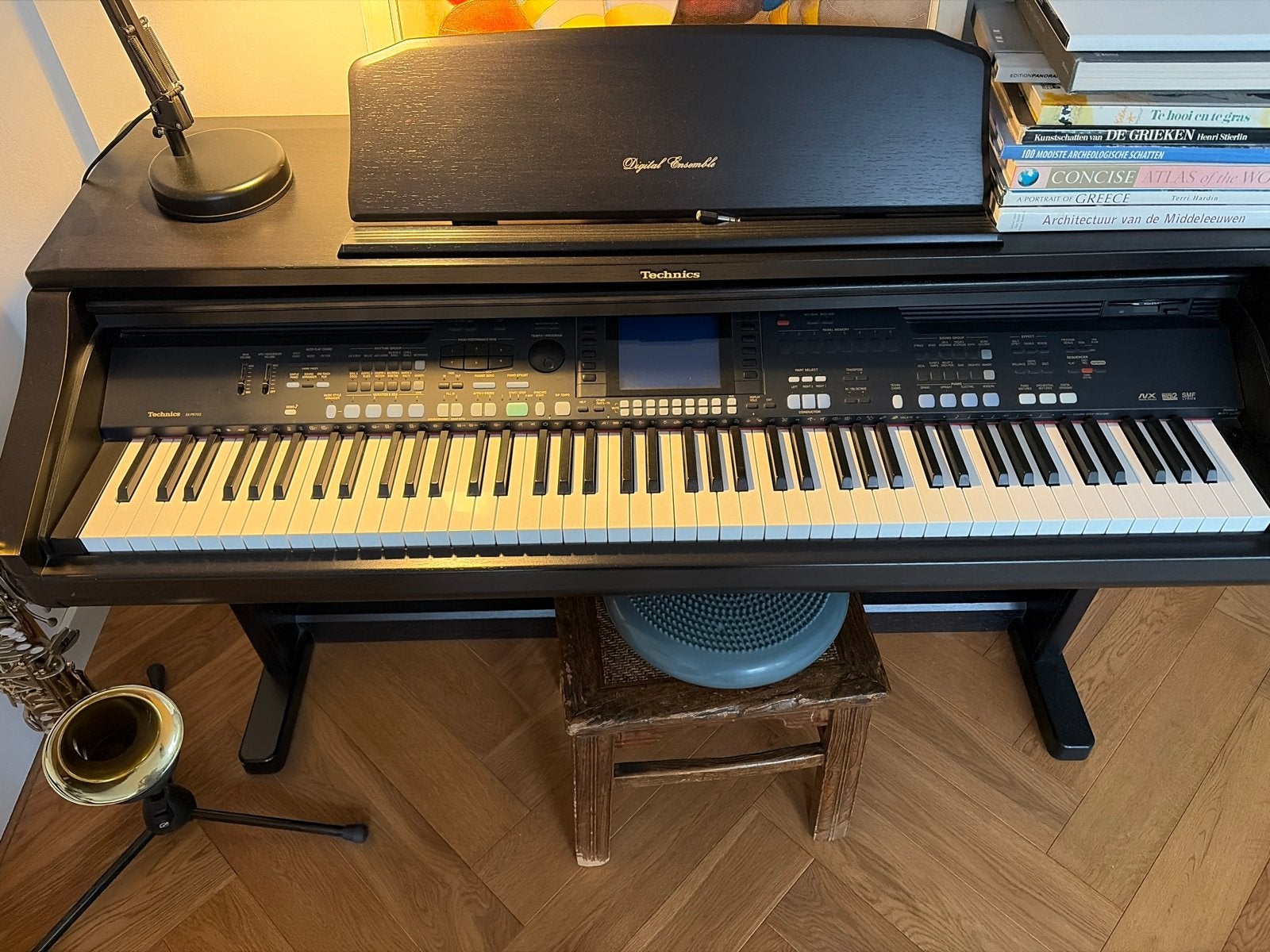 Technics Digital Piano SX-PR902 -, Ophalen, Bruin, Digitaal, Zo goed als nieuw