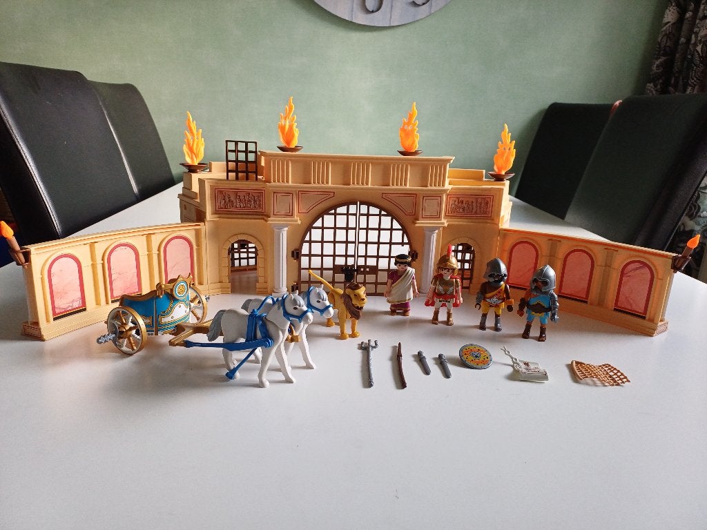 Playmobil Historische Romeinse Arena - 5837, Gebruikt, Gebouw, Complete set, Historisch