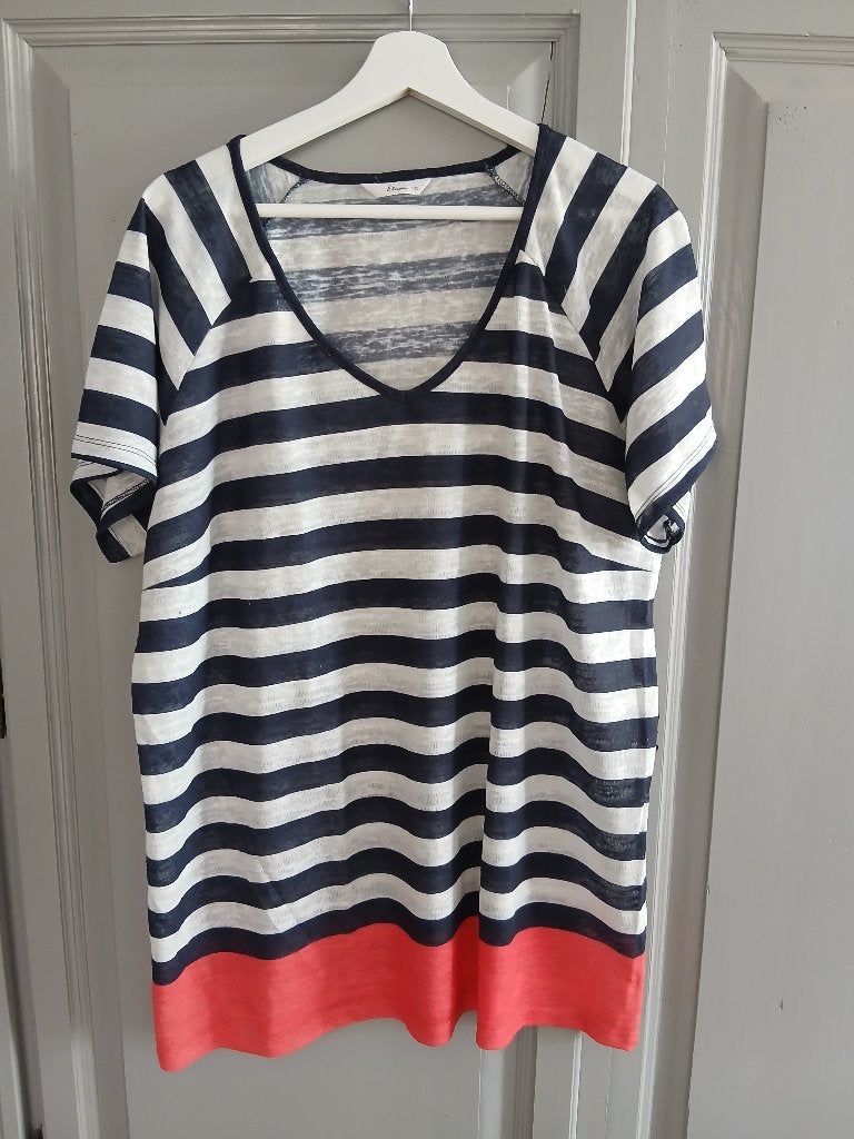 T-sirt Miss Etam, Kleding | Dames, Blauw, Maat 46/48 (XL) of groter, Ophalen of Verzenden, Zo goed als nieuw
