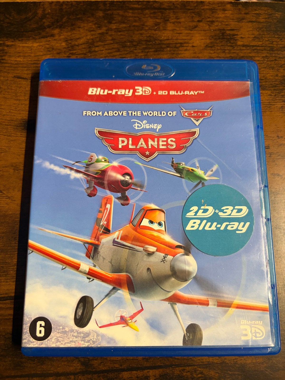 Disney Planes 2D + 3D Blu-ray, Film, Kinderen en Jeugd, Ophalen of Verzenden, Vanaf 6 jaar