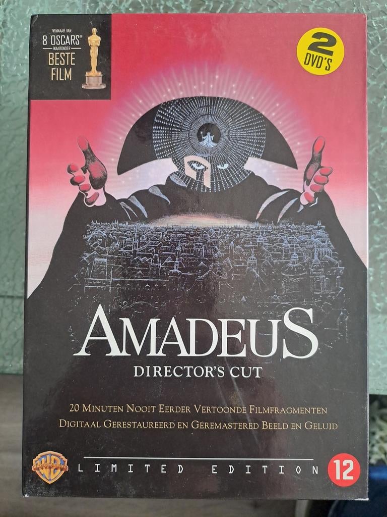 Amadeus (dvd), Cd's en Dvd's, Dvd's | Klassiekers, 1980 tot heden, Drama, Ophalen of Verzenden, Zo goed als nieuw