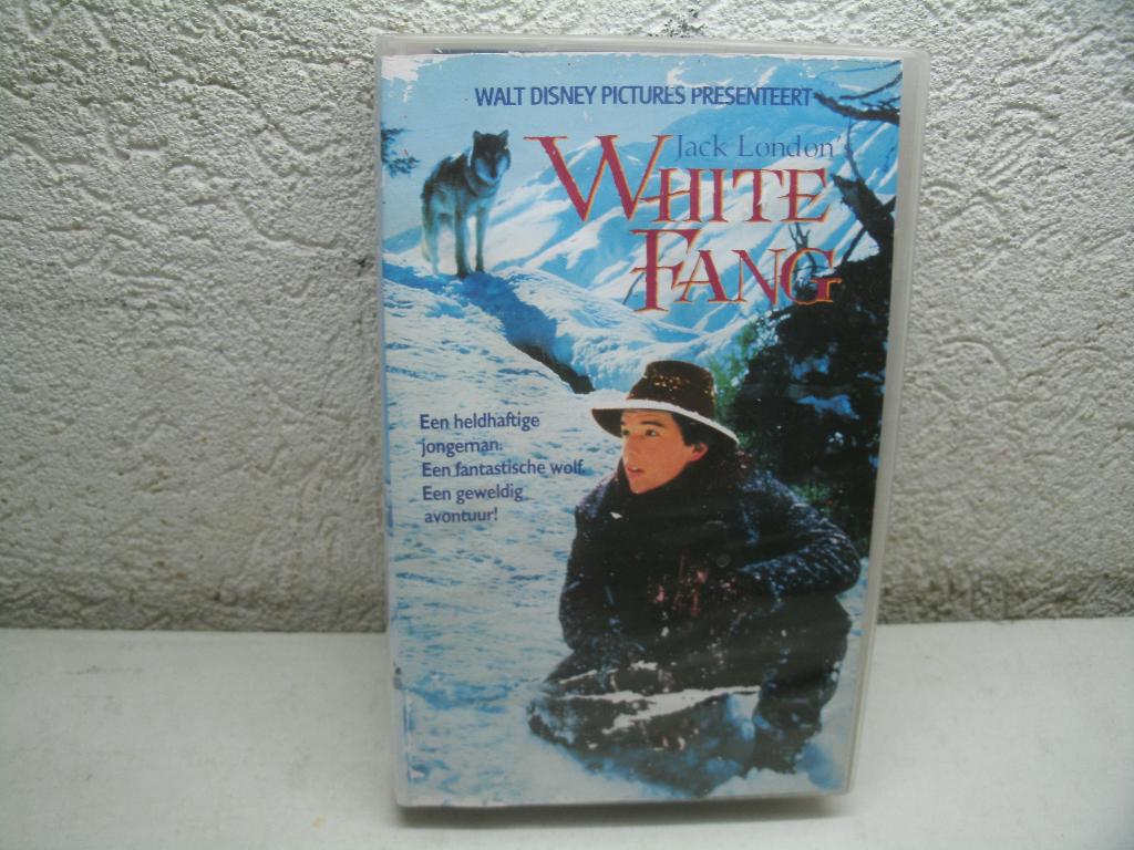vhs 225b white fang, Cd's en Dvd's, Alle leeftijden, Ophalen of Verzenden, Zo goed als nieuw, Actie en Avontuur
