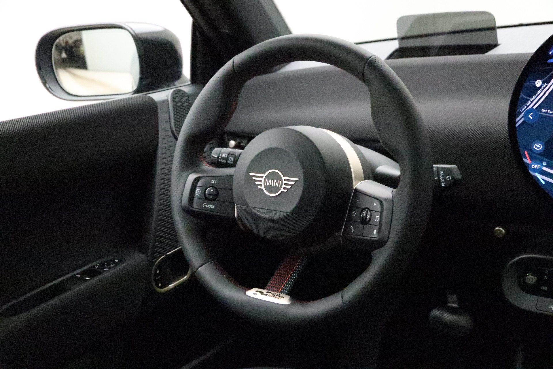 MINI Cooper E John Cooper Works Pakket M PRIVATE LEASE EUR 4, Auto's, Zwart, Nieuw, 184 pk, Cooper