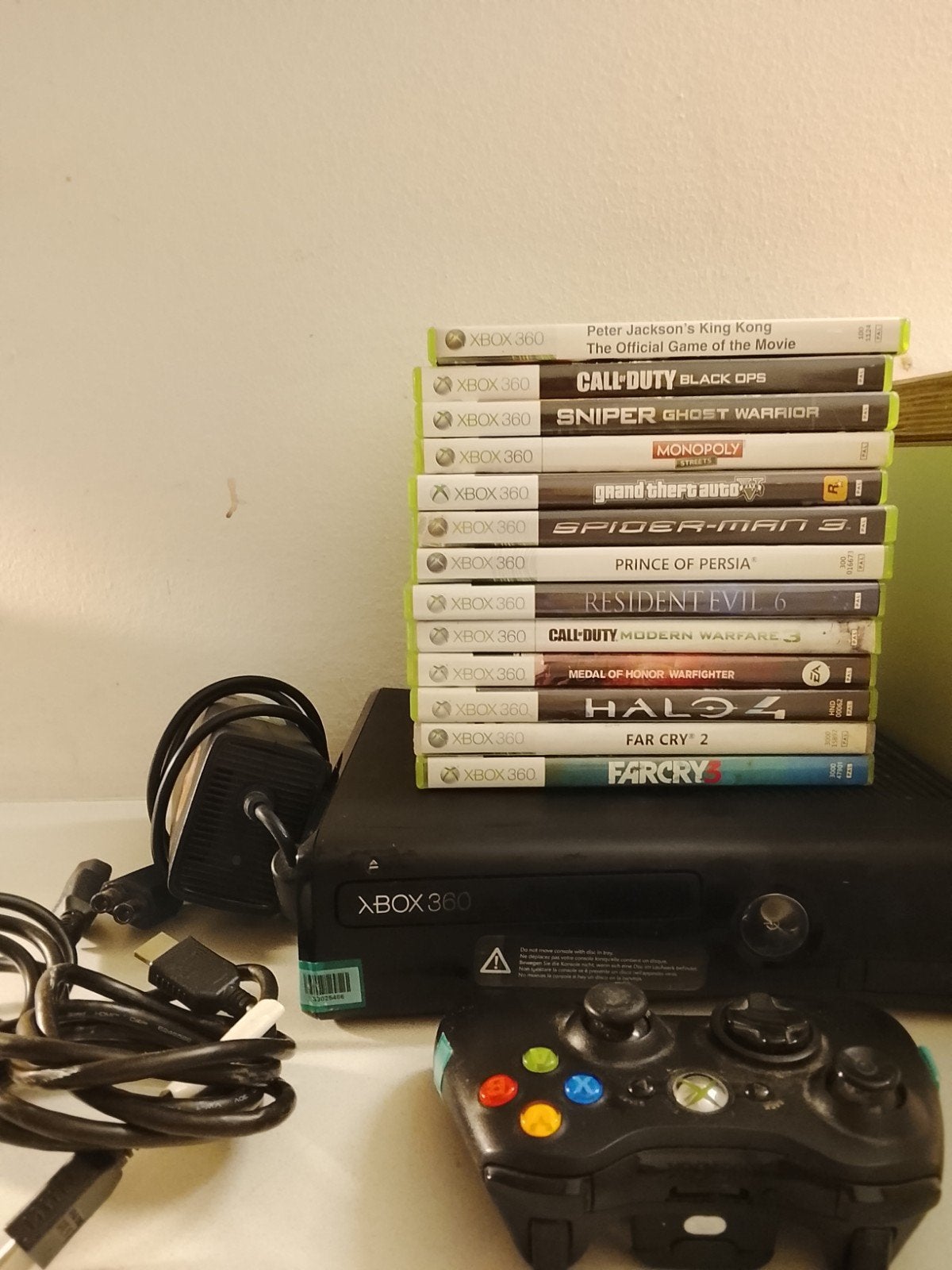 Xbox 360 met controller en 12 spellen, Spelcomputers en Games, Ophalen