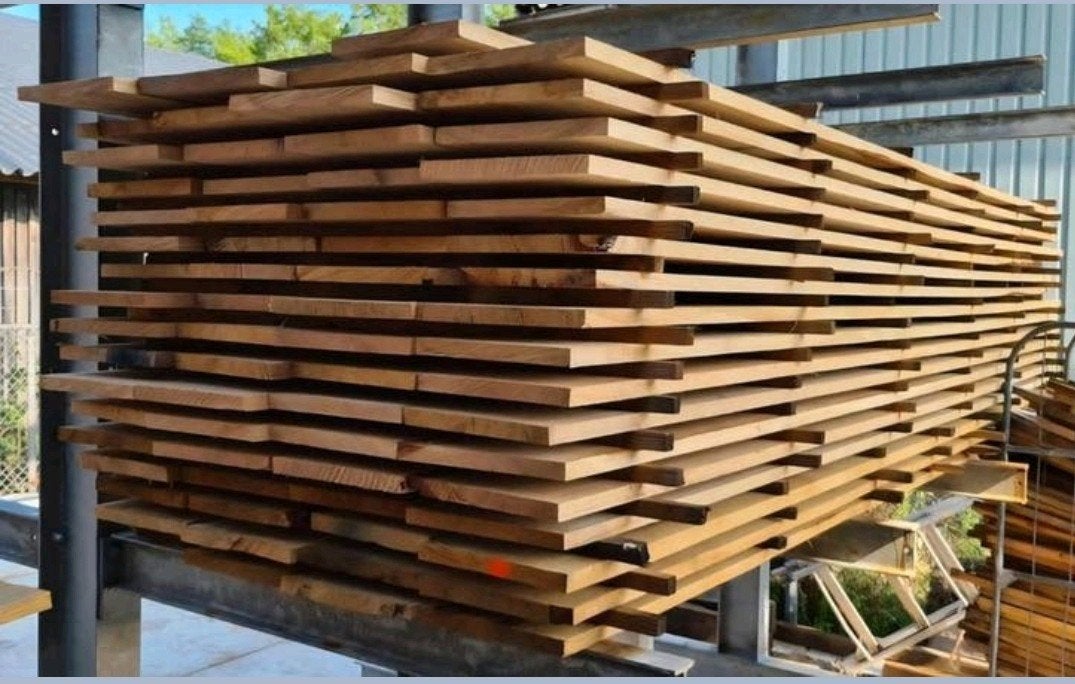 Eiken windgedroogd planken Europeeseiken, Doe-het-zelf en Verbouw, Hout en Planken, Ophalen, Minder dan 25 mm, Eiken, Nieuw