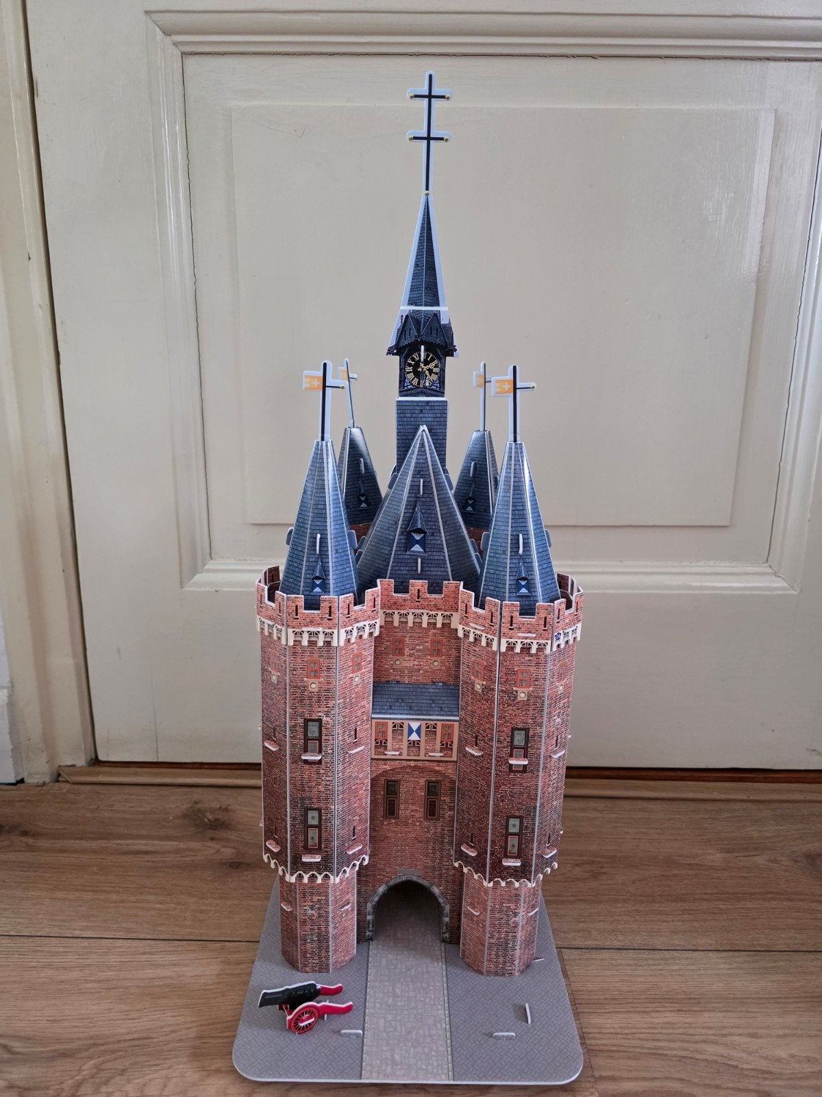 Sassenpoort 3D Puzzel - Historisch Bouwwerk Zwolle, Ophalen, Meer dan 50 stukjes, Gebruikt, 6 jaar of ouder