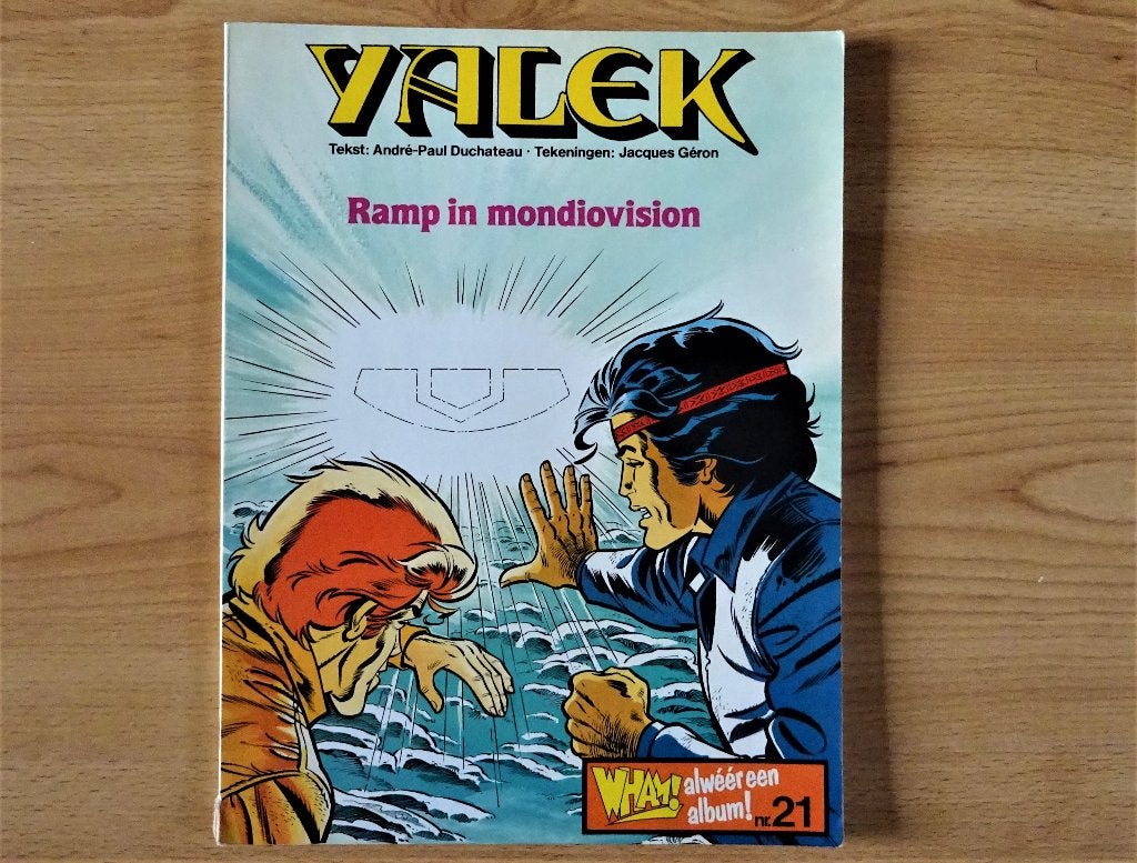 Yalek, ramp in Mondiovision, 1e druk, Eén stripboek, Ophalen of Verzenden, Gelezen