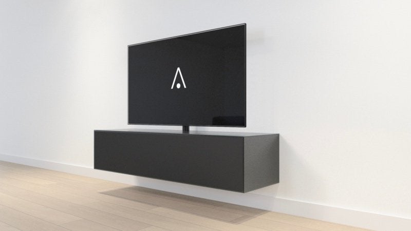 tv meubel met media klep Ardeno Mika 180 soundbar meubel, Huis en Inrichting, Kasten | Televisiemeubels, 150 tot 200 cm, Ophalen of Verzenden