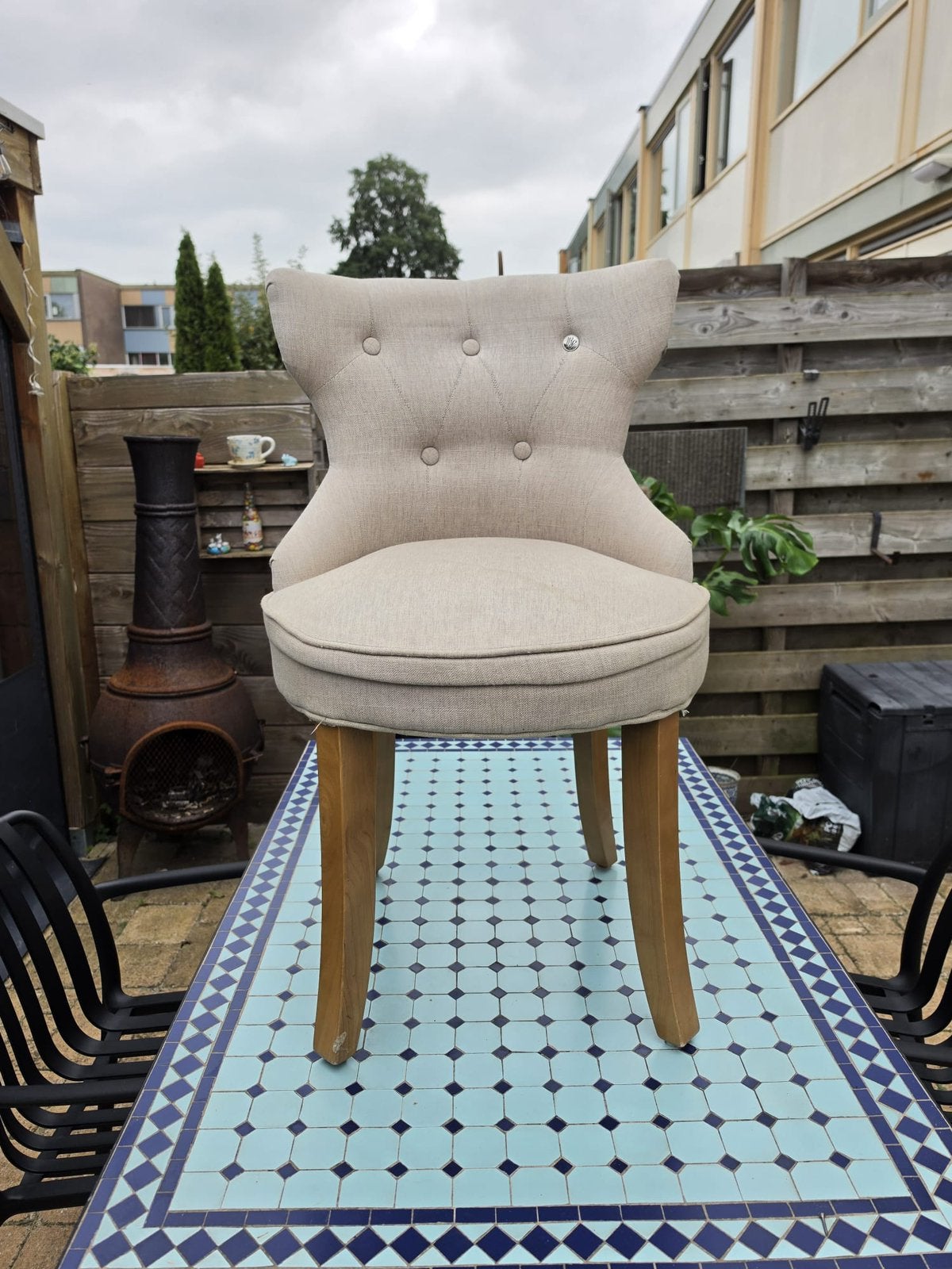 Riviera maison eetkamer stoel, Ophalen, Gebruikt, Twee, Overige kleuren