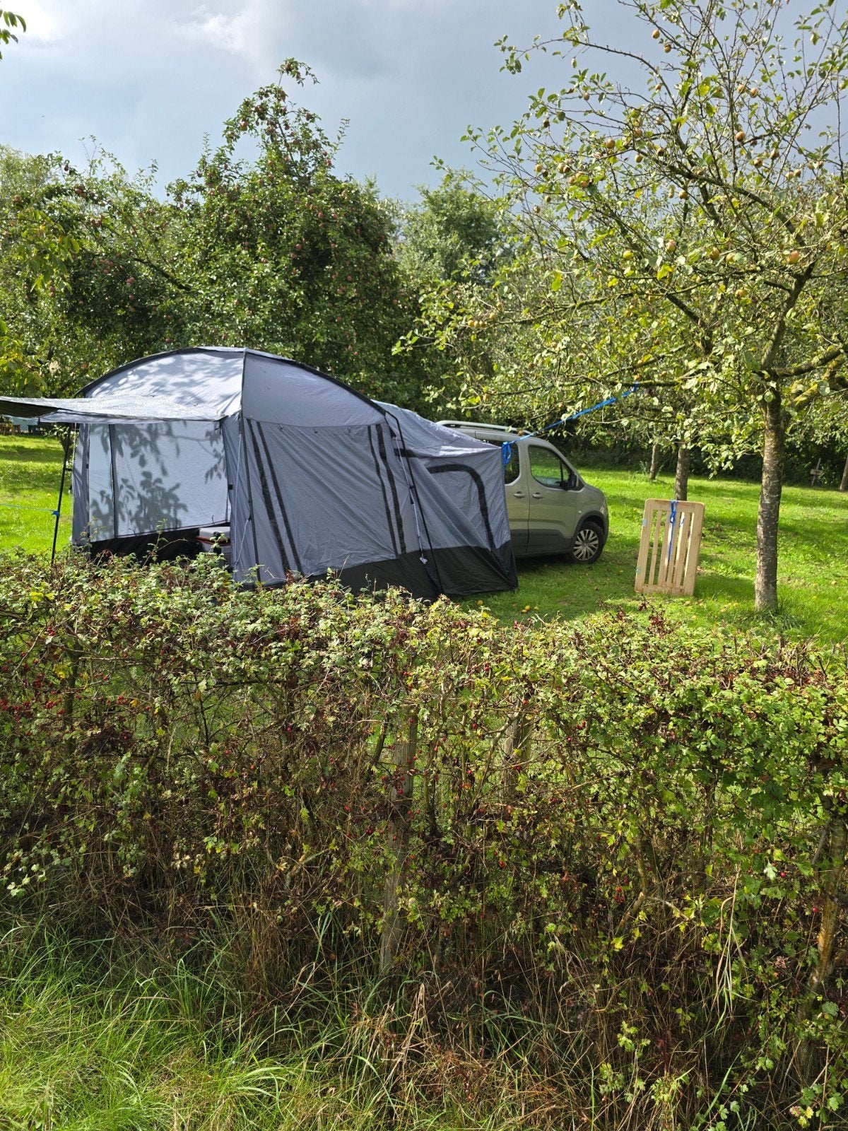 Daktent voor auto - Ideaal voor avontuurlijke reizen, Ophalen of Verzenden, Gebruikt, Tot en met 2