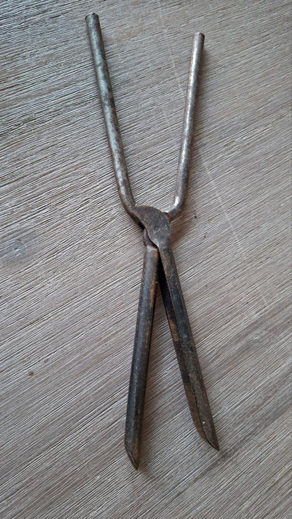 Vintage krultang / haartang, Ophalen of Verzenden