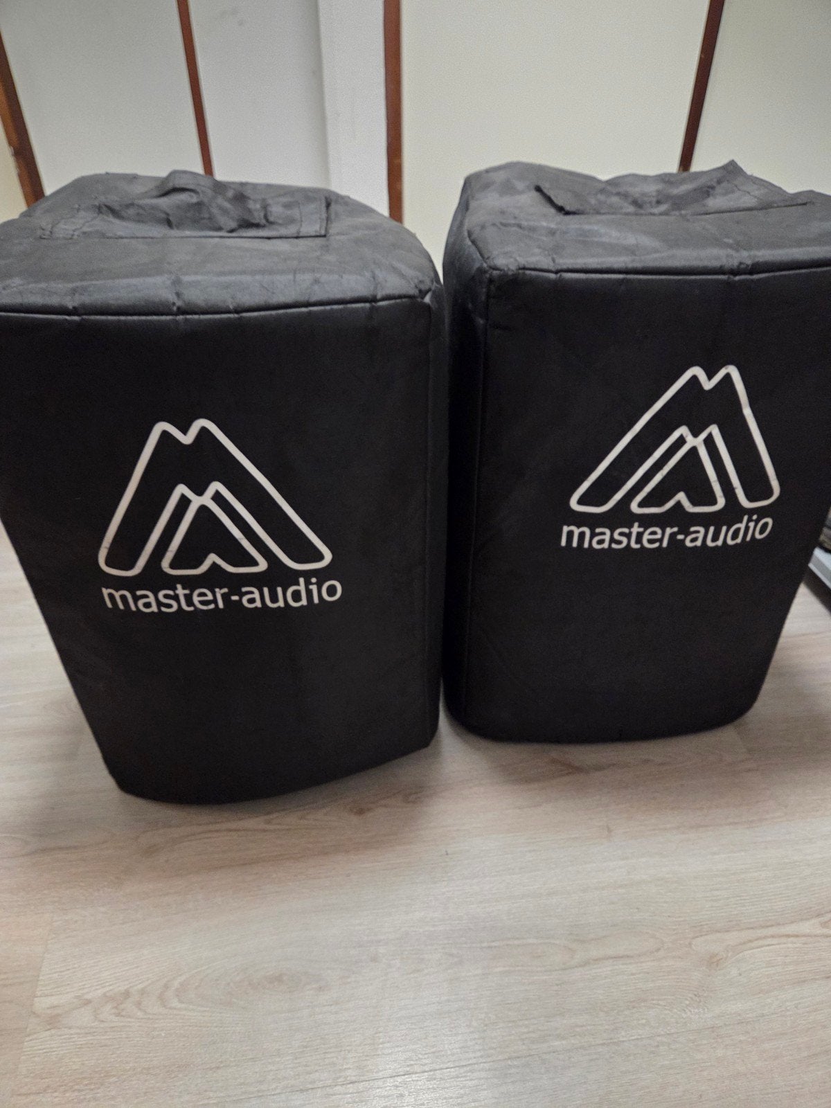 Master Audio NT12P 01 Speakerset met hoezen, Audio, Tv en Foto, Gebruikt, Speakerset, Ophalen, 150 watt of meer