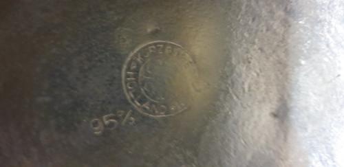 tinnen asbak, kurz tiel, Ophalen of Verzenden, 'T Olde Gre-j, Info@toldegrej.nl, Endepoelstraat 20f Didam