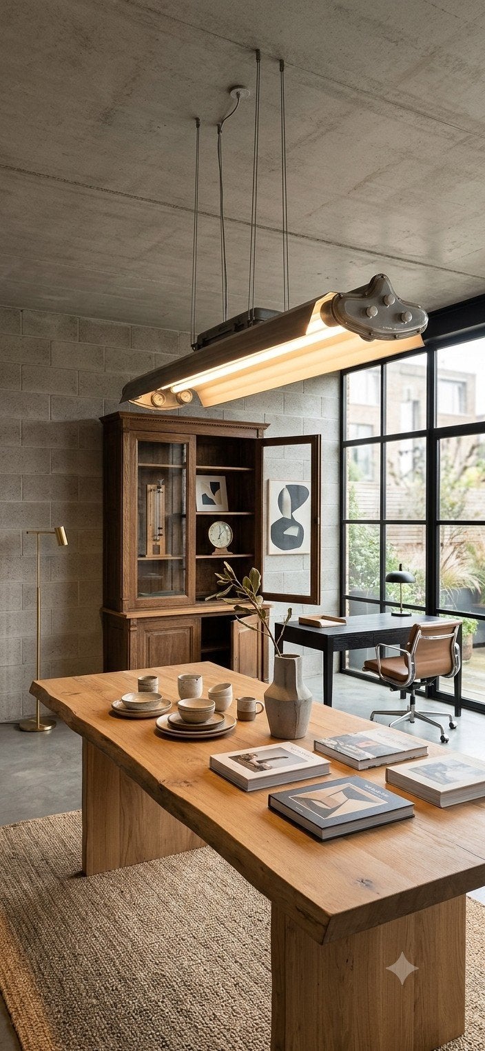 Industriële lamp / Stoere hang lamp, 2033NJ, Gebruikt, Overige fittingen, Info@vintagefabriek.com