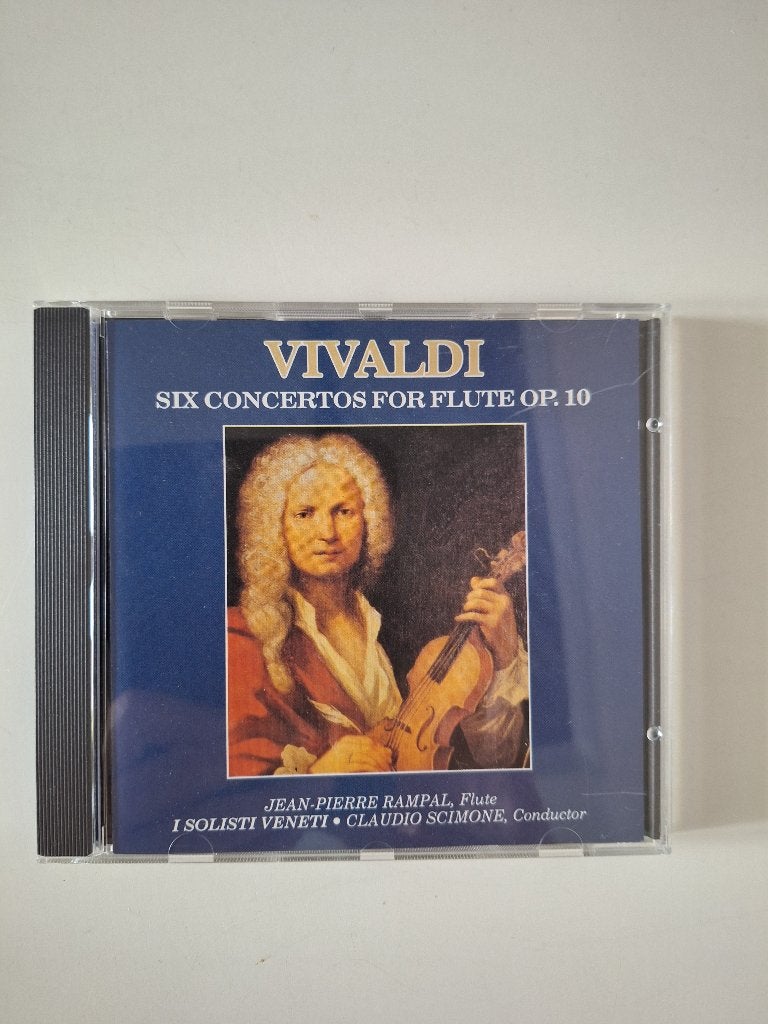 Vivaldi Six Concertos for Flute Op. 10 - CD, Ophalen of Verzenden, Barok, Zo goed als nieuw, Orkest of Ballet