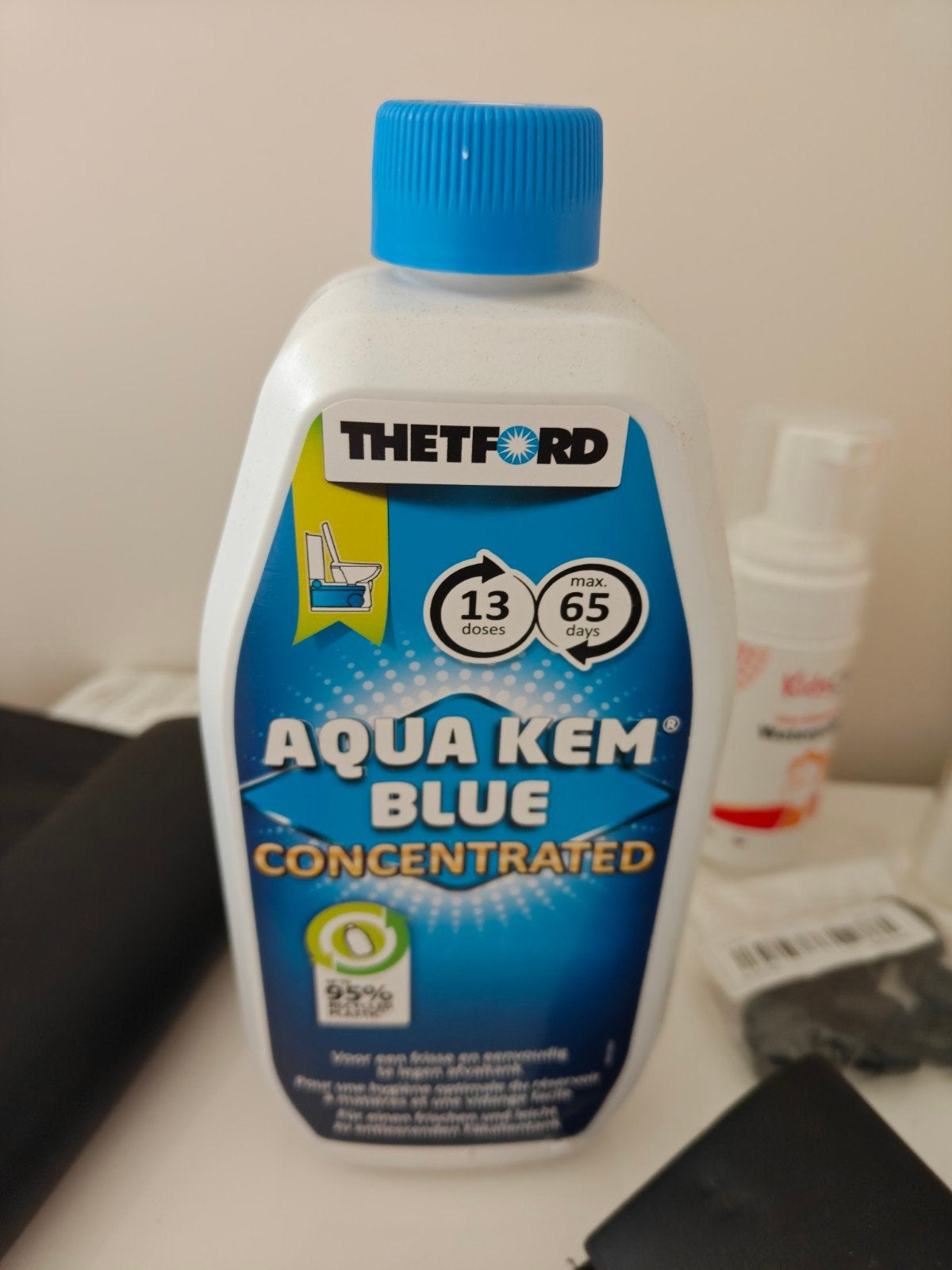 Thetford Aqua Kem Blue Concentrated - Toiletvloeistof, Caravans en Kamperen, Ophalen, Gebruikt