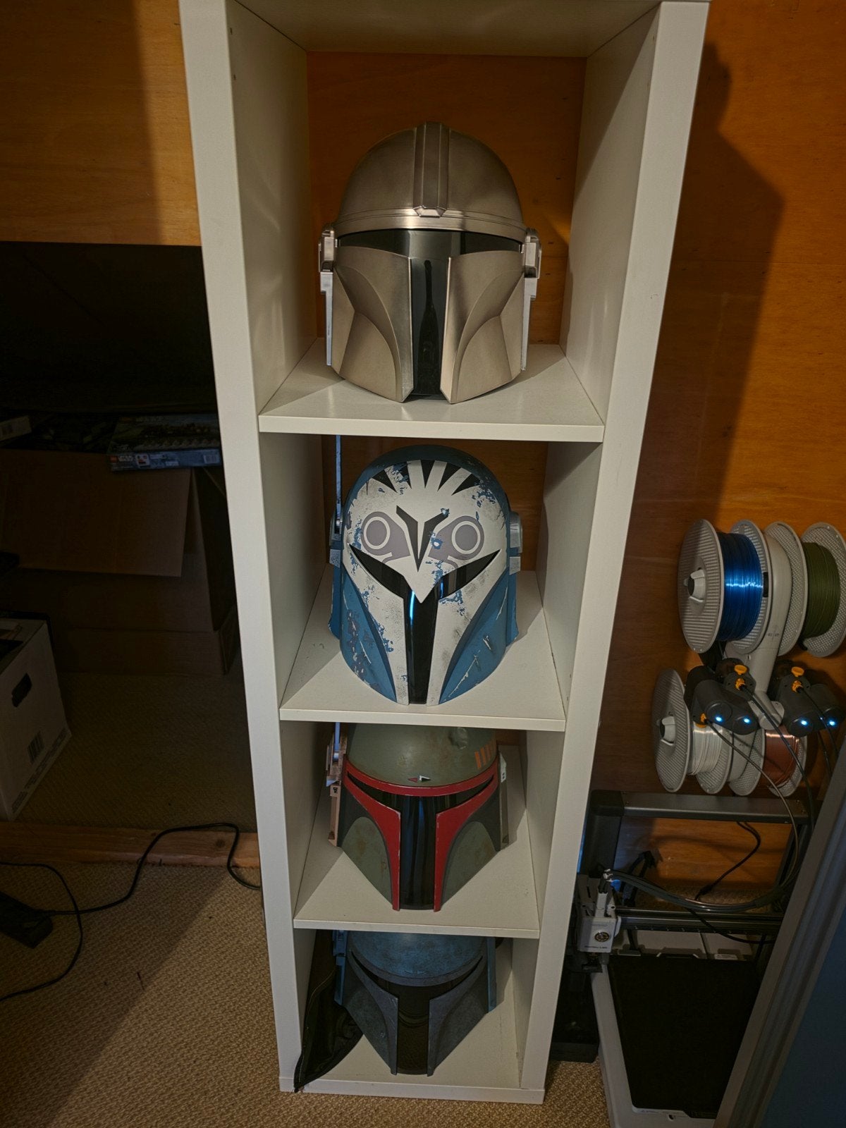 Black series Star wars helmen, Ophalen, Zo goed als nieuw, Replica