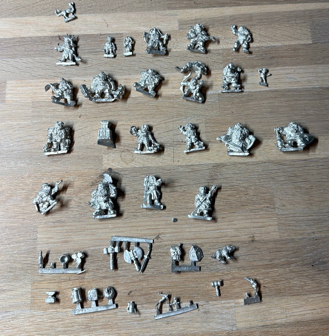 Stonehaven Miniatures - dwarf lot (metal), Ophalen of Verzenden, Zo goed als nieuw
