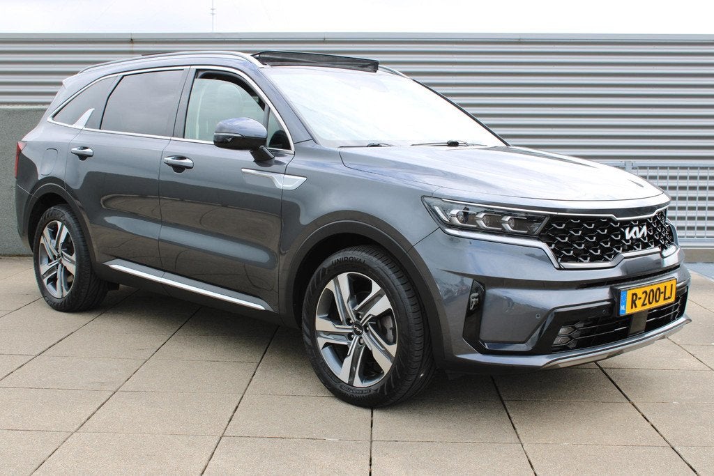 Kia Sorento 1.6 T-GDI Plug-in Hybrid 4WD DynamicPlusLine 7p., Auto's, Kia, 14 kWh, Gebruikt, 4 cilinders, 7 stoelen