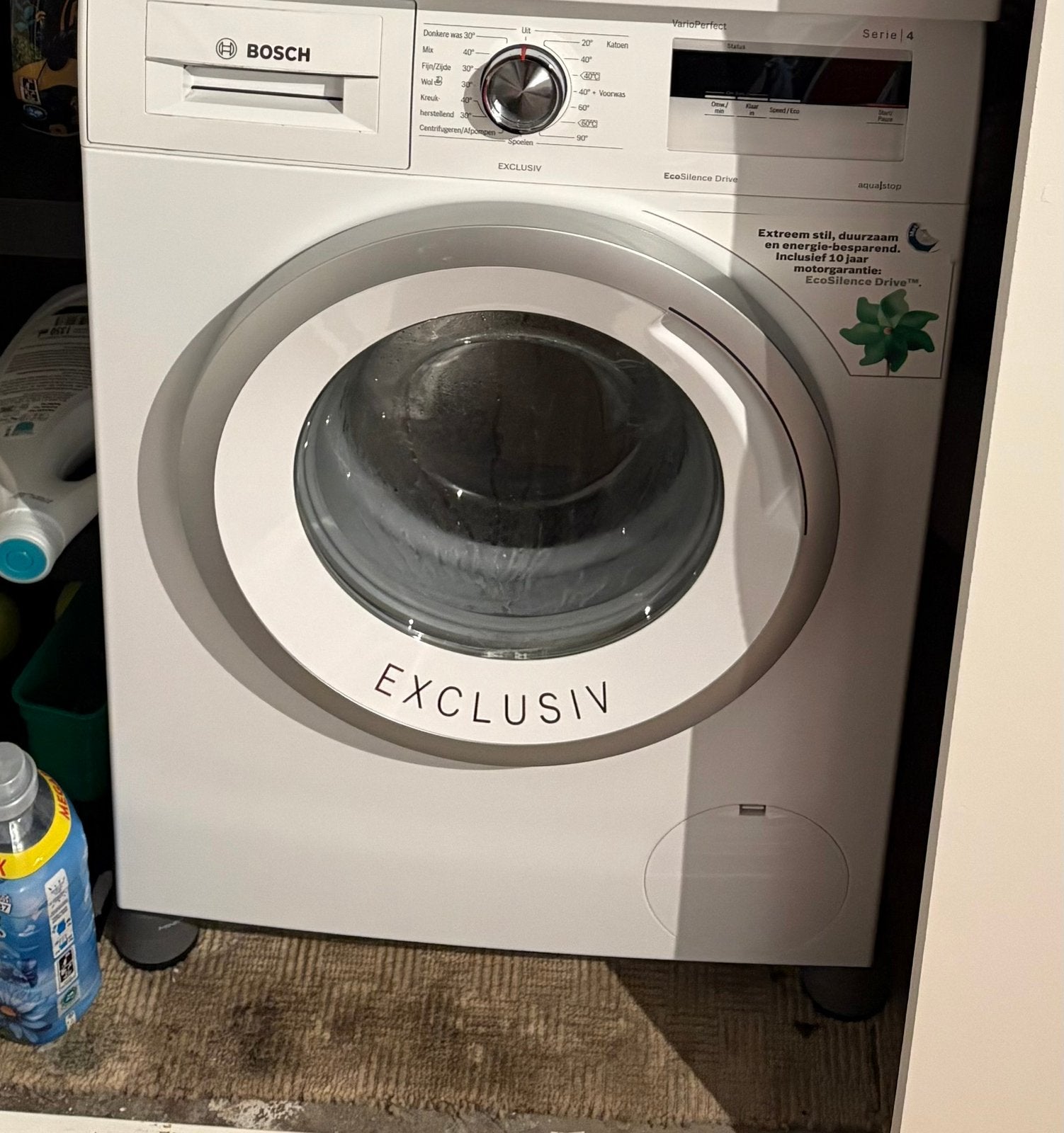 Bosch Wasmachine – 6 kg – EcoSilence Drive – 1400 rpm, Ophalen, Minder dan 85 cm, Zo goed als nieuw, Voorlader