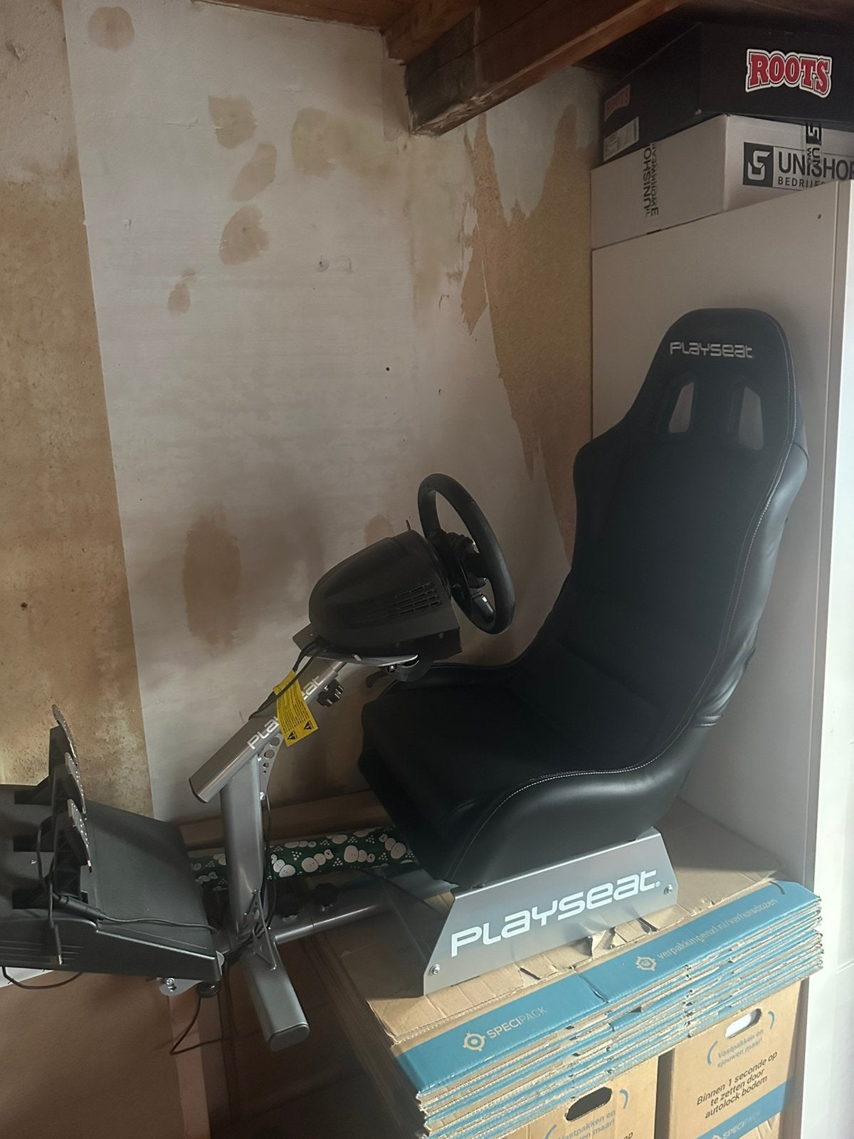 Playseat Evolution + Thrustmaster TMX Force Feedback, Spelcomputers en Games, Ophalen, Zo goed als nieuw