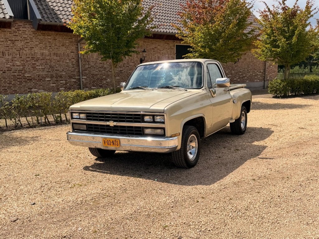 Chevrolet C10 Stepside short bed, Nieuwe en laatste APK, Automaat, Overige kleuren, Chevrolet, 1695 kg