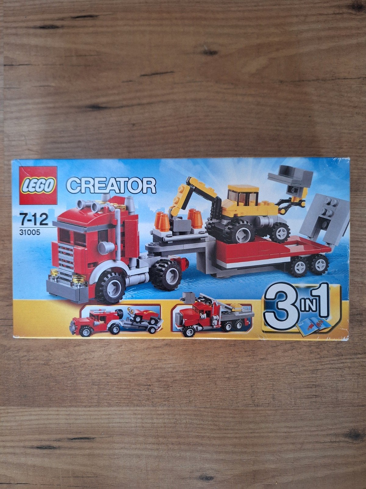 LEGO Creator 31005 - Vrachtwagen met Graafmachine 3-in-1, Ophalen of Verzenden, Zo goed als nieuw