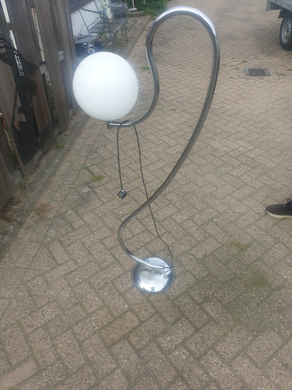 prachtig bezonder space age design lamp, Ophalen of Verzenden, Zo goed als nieuw