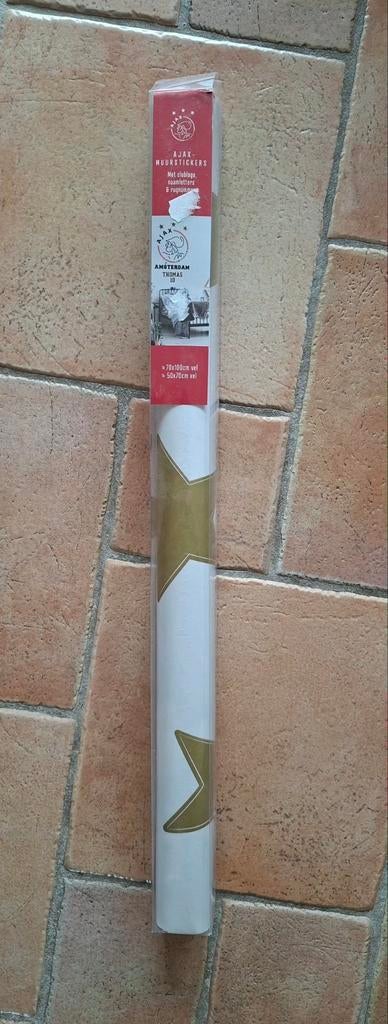 Ajax Muurstickers met clublogo, naamletters en rugnummers, Ophalen of Verzenden, Nieuw, Sport