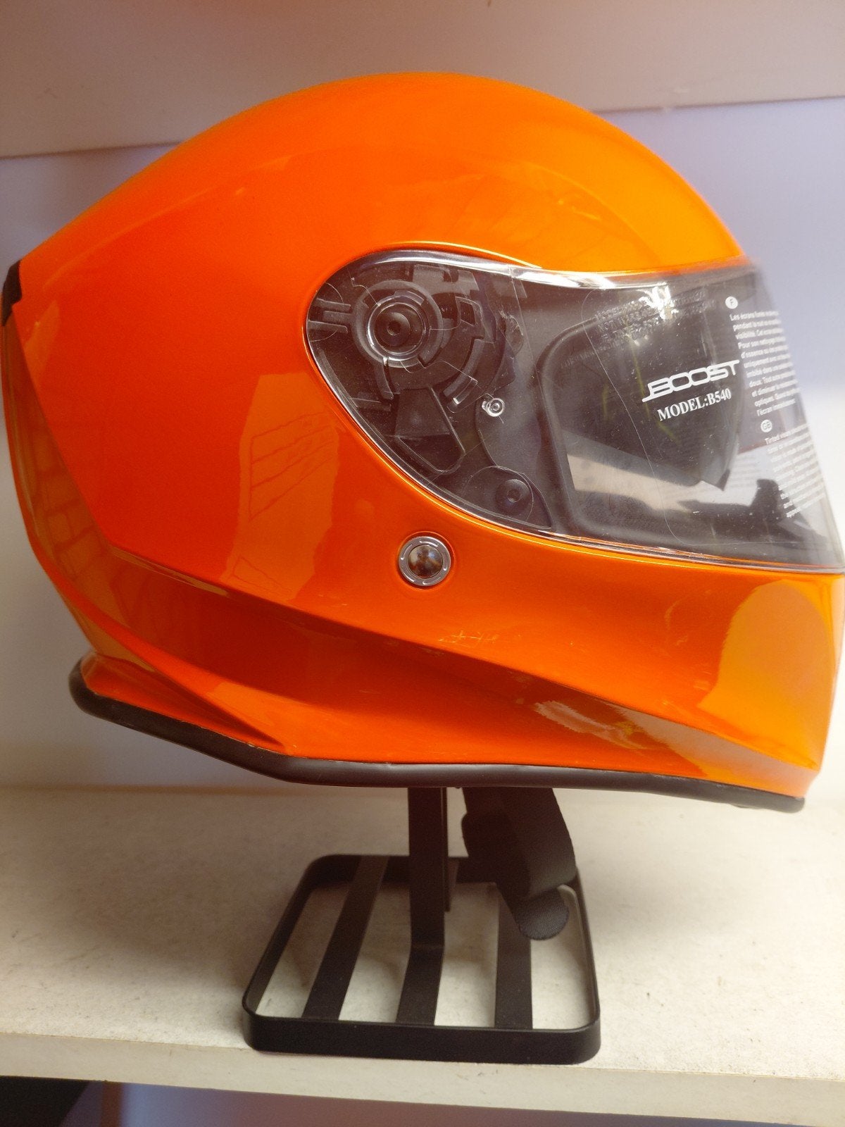 Nieuwe helm met zonnevizier maat XS, Motoren, XS, Kinderen, Ophalen of Verzenden, Integraalhelm