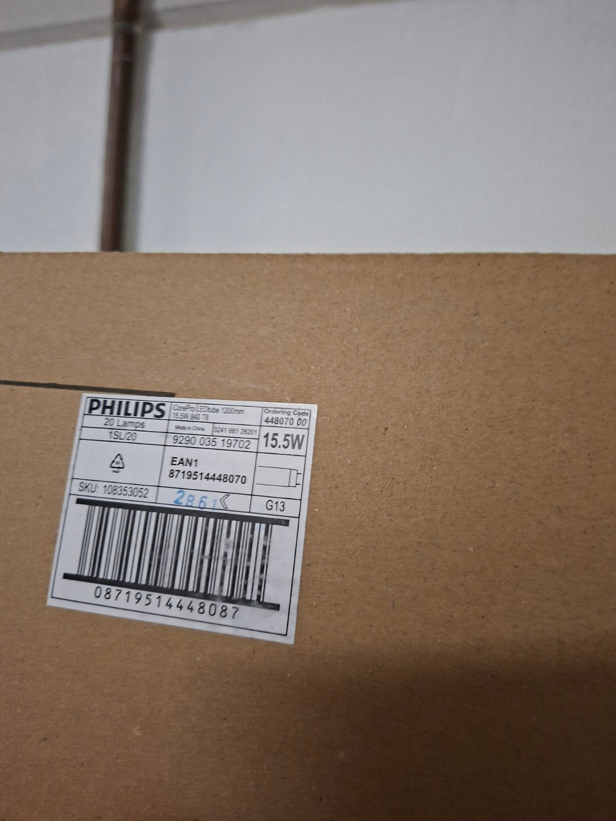 Philips CorePro LEDtube TL lamp G13 15.5W 1200mm, Ophalen of Verzenden, Nieuw