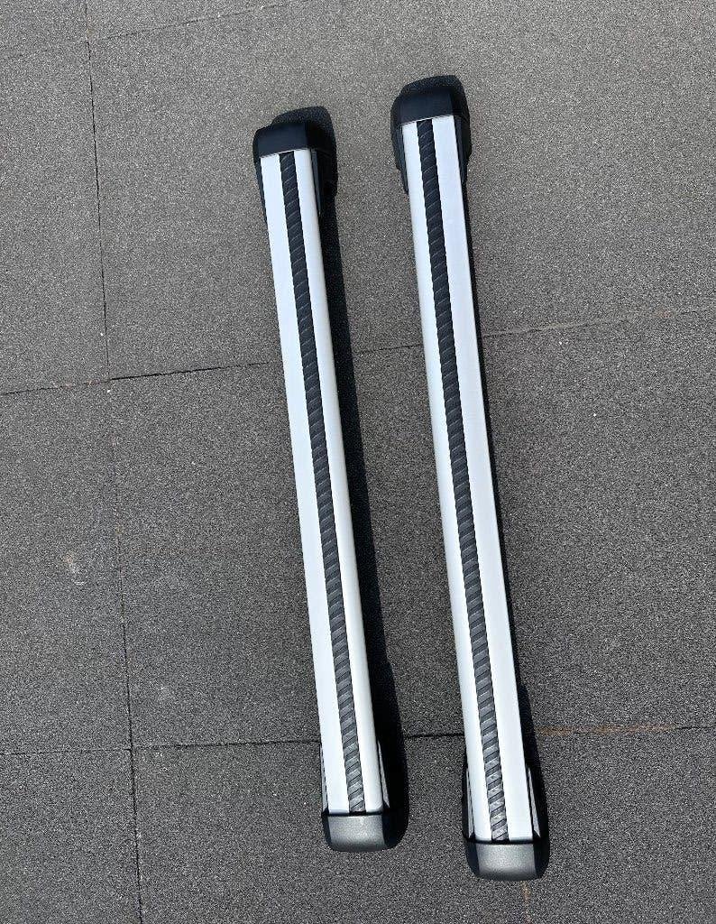 Originele Volkswagen T-Roc dakdragers met slot, Auto diversen, Dakdragers, Ophalen, Zo goed als nieuw