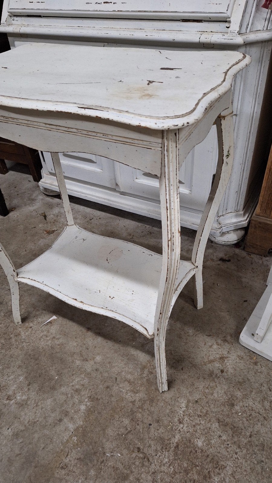 Brocante bijzettafel., Antiek en Kunst, Antiek | Meubels | Tafels, Ophalen