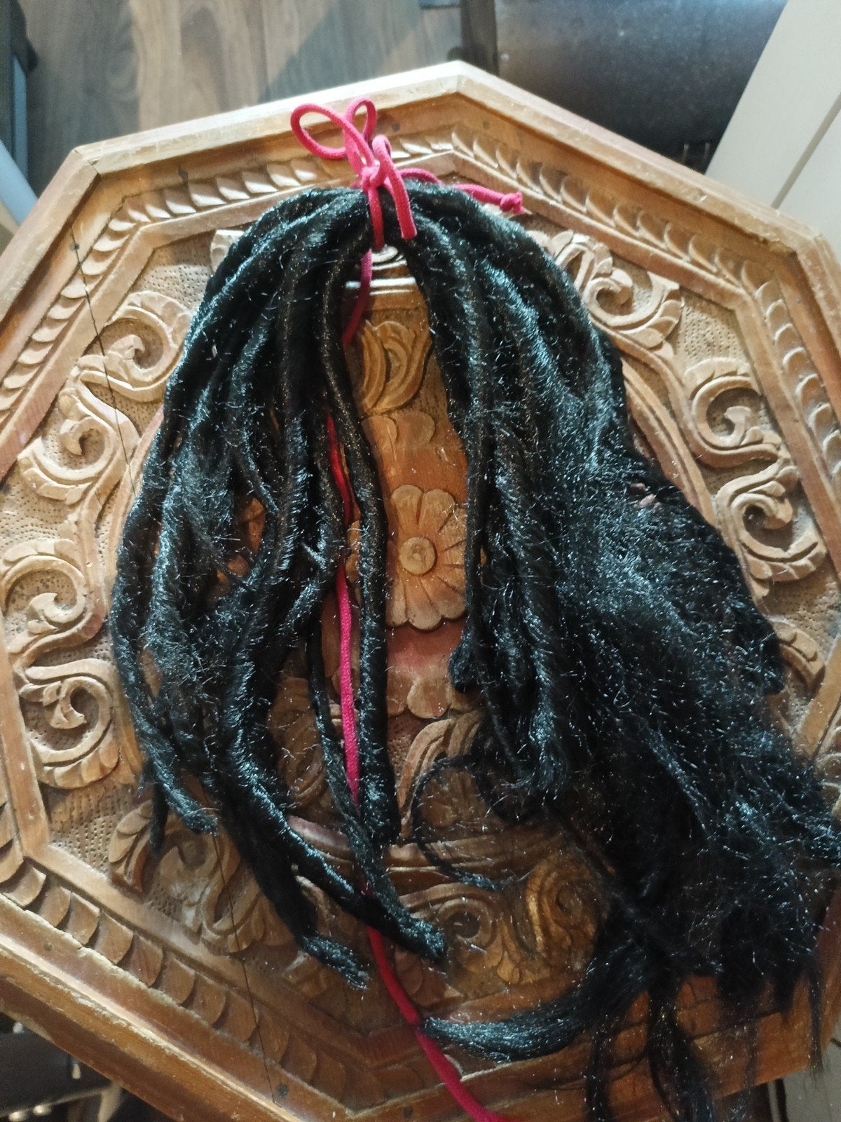 Synthetische dreadlocks - 11 stuks, Ophalen, Gebruikt, Pruik of Haarverlenging