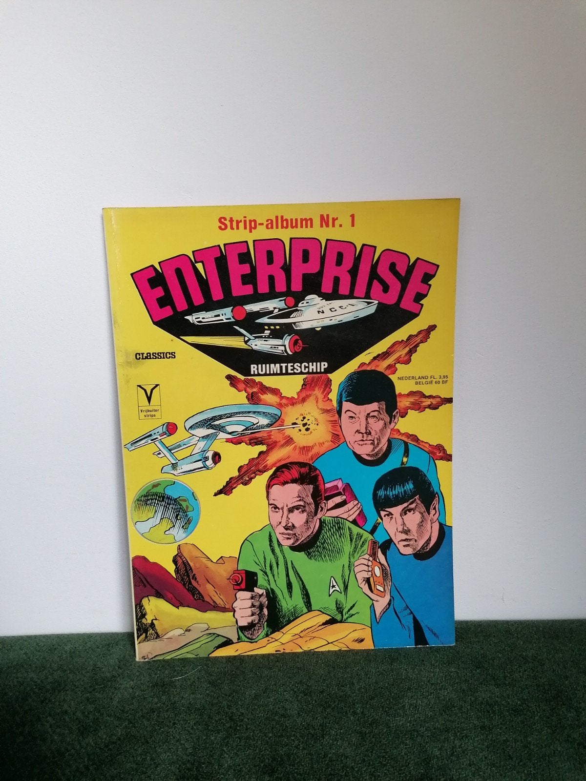Enterprise - Album 1, avonturen van Captain Kirk, Boeken, Stripboeken, Eén stripboek, Ophalen of Verzenden, Gelezen