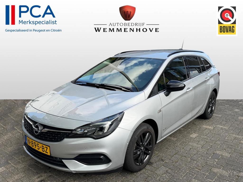 Opel Astra Sports Tourer 1.2 Design & Tech (bj 2021), 12 maanden, 1199 cc, Leder en Stof, Origineel Nederlands